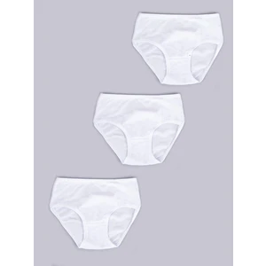 Yoclub Kids's Cotton Girls' Briefs Underwear 3-Pack BMD-0038G-AA10