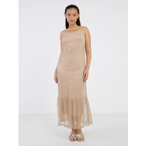 Beige Women's Maxi-dresses ONLY Tinga - Ladies