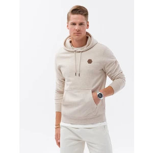 Ombre Men's kangaroo hoodie - cream