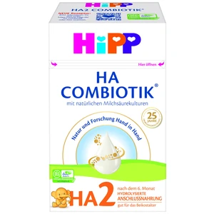 HiPP Výživa následná dojčenská mliečna HA 2 Combiotik® 600 g, od uk. 6. mesiaca