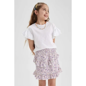 DEFACTO Girl Regular Fit Short Sleeve T-Shirt