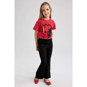 DEFACTO Girls Flared Trousers