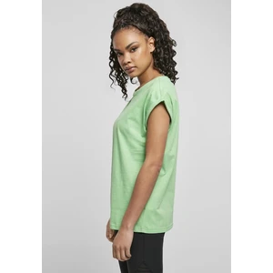 Women's Ghostgreen T-shirt with extended shoulder