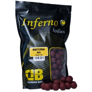 Carp inferno boilies hot line beta - 1 kg 20 mm