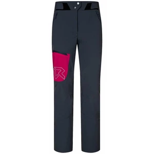 Rock Experience Bongo Talker Woman Pant Blue Nights/Cherries Jubilee S Pantaloni outdoor