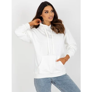 Women's Kangaroo Hoodie Ecru