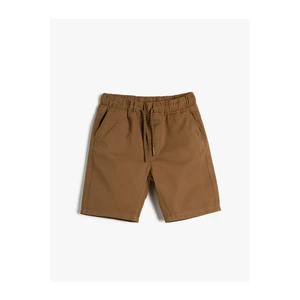 Koton Chino Shorts with Pocket Tie Waist Cotton