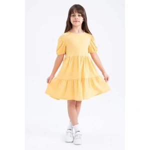 DEFACTO Girls Short Sleeve Dress