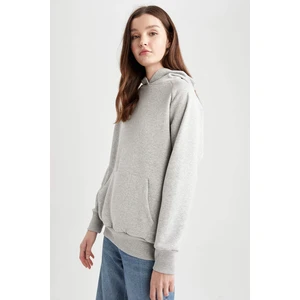 DEFACTO Crew Neck Basic Sweatshirt