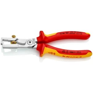 Odizolovací kleště s kabelovými nůžkami, VDE 1000V, max. 5 mm - KNIPEX 13 66 180