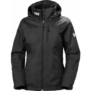 Helly Hansen Women's Crew Hooded Midlayer Veste Black M