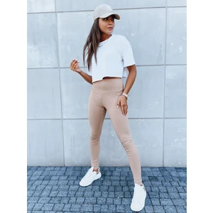 Women's Leggings LOOK ME camel Dstreet