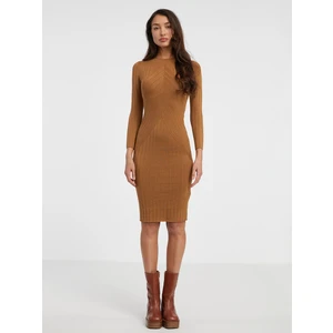 Brown Ladies Knitted Midishdresses JDY Kate - Ladies