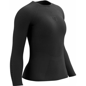 Compressport On/Off Base Layer LS Top W Black L Koszulka do biegania z długim rękawem