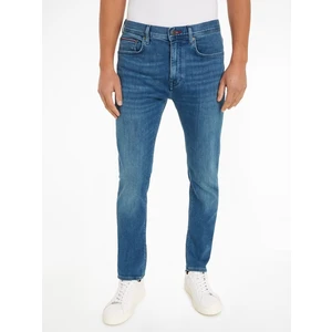 Blue Mens Slim Fit Jeans Blue Tommy Hilfiger - Men