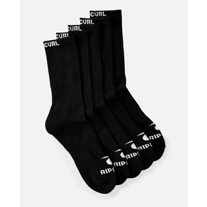 Socks Rip Curl BRAND CREW SOCK 5-PK Black