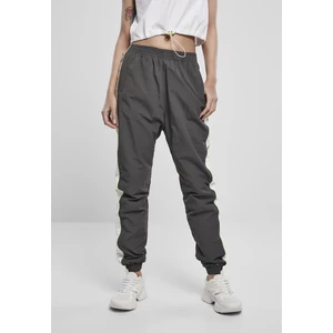 Ladies Piped Track Pants Darkshadow/electriclime