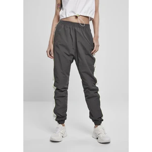 Ladies Piped Track Pants Darkshadow/electriclime