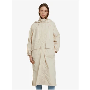 Cream Coat Tom Tailor Denim - Women