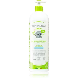 Alphanova Baby Bio sprchový gél a šampón 2 v 1 pre deti od narodenia 1000 ml