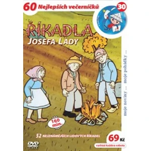 Říkadla Josefa Lady - DVD - Lada Josef [DVD, Blu-ray]