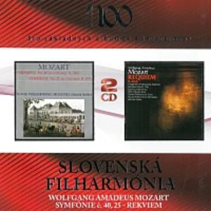 Mozart - Symphony No. 25, 40 in G minor, Requiem, K. 626 [CD album]