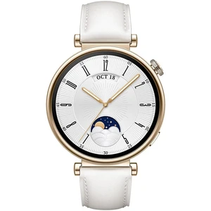 Huawei Watch GT 4/41mm/Gold/Elegant Band/White