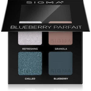 Sigma Beauty Quad paletka očních stínů odstín Blueberry Parfait 4 g