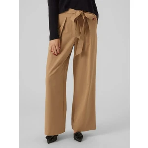 Beige Women's Pants AWARE by VERO MODA Gaia - Women