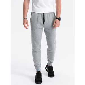 Ombre Men's sweatpants joggers - grey melange