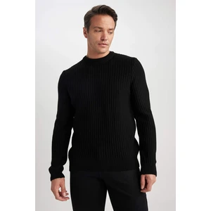 DEFACTO Standard Fit Crew Neck Knitwear Pullover