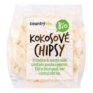 Country Life Kokosové chipsy BIO 150 g