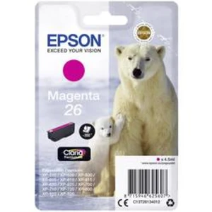 Epson 26 T2613 purpurová (magenta) originální cartridge