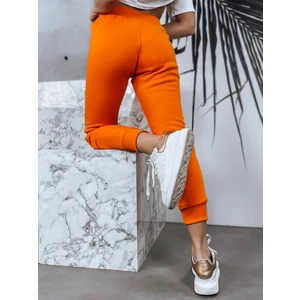 Women's sweatpants FITS orange Dstreet z