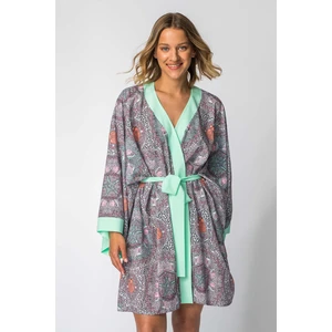 LaLupa Woman's Cover Up Kimono LA107