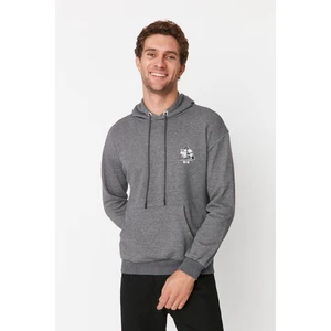 Trendyol Sweatshirt - Gray - Regular fit