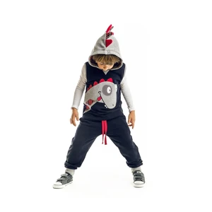 Denokids Sweatsuit - White - Regular fit