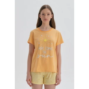 Dagi T-Shirt - Orange - Regular fit