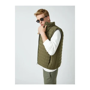 Koton Puffer Vest High Neck