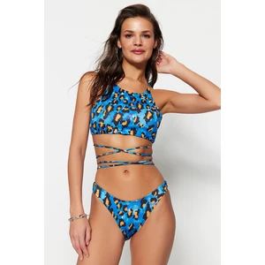 Trendyol Bikini Bottom - Multicolor - Animal print