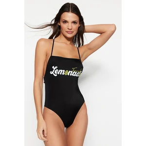 Trendyol Swimsuit - Black - Graphic