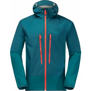 Jack Wolfskin Alpspitze Hoody M Blue Coral M