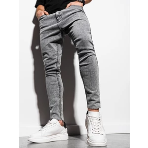 Pánské riflové kalhoty P923 - šedá