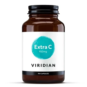 Viridian Extra C (Vitamín C) 950 mg 90 kapslí