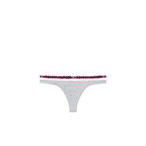 Women's thong Tommy Hilfiger gray (UW0UW02458 PG5)