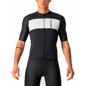 Castelli Prologo 7 Jersey Light Black/Silver Gray-Ivory 2XL