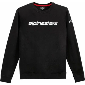 Alpinestars Linear Crew Fleece Black/White XL Sweatshirt