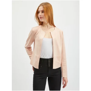 Orsay Apricot Ladies Suede Jacket - Women