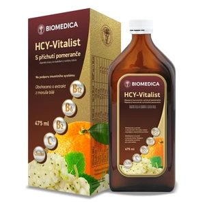 Biomedica HCY Vitalist s pomerančovou příchutí 500 ml