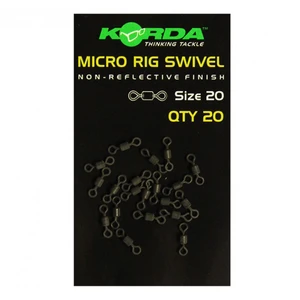 Korda obratlík micro rig swivel